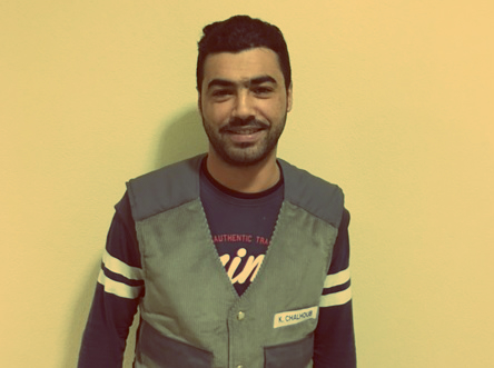Ein syrischer Maurer im Hunsrück